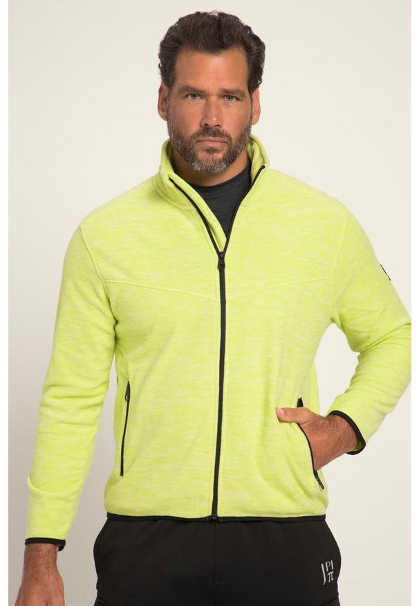 JAY-PI - Męska kurtka polarowa odzież rowerowa Flexnamic. Kolekcja: plus size. Kolor: zielony, wielokolorowy, żółty. Materiał: poliester, materiał