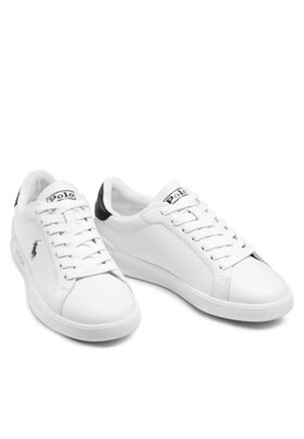 Polo Ralph Lauren Sneakersy Hrt Ct II 809829824005 Biały. Kolor: biały. Materiał: skóra