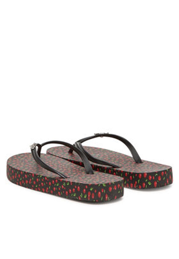 Juicy Couture Japonki 800291A Czarny. Kolor: czarny. Materiał: syntetyk