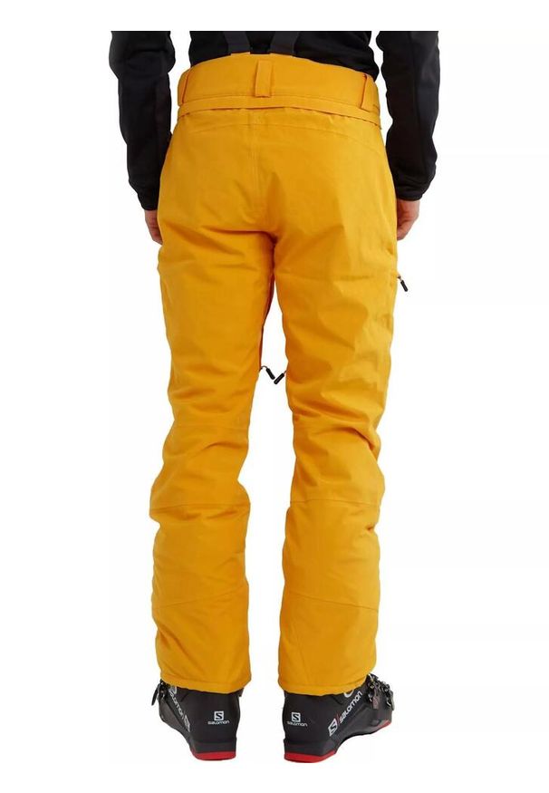 FUNDANGO - Spodnie narciarskie męskie Teak Pants. Kolor: żółty, pomarańczowy, wielokolorowy. Materiał: dresówka. Sport: narciarstwo