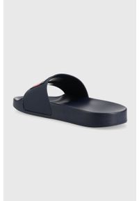 Tommy Jeans klapki POOL SLIDE ESS męskie kolor granatowy EM0EM01191. Kolor: niebieski. Materiał: guma #3