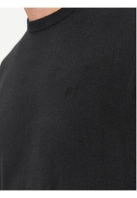 Wrangler Sweter 112343108 Czarny Regular Fit. Kolor: czarny. Materiał: bawełna