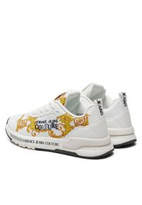 Versace Jeans Couture Sneakersy 76VA3SAA Czarny. Kolor: czarny. Materiał: skóra