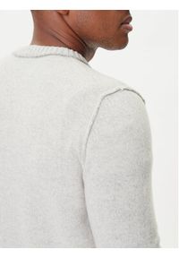 Aeronautica Militare Sweter 252MA1608UL00924 Beżowy Regular Fit. Kolor: beżowy. Materiał: wełna #2