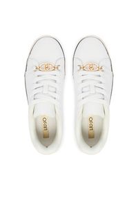 Liu Jo Sneakersy Kiki 01 BF5063 PX026 Biały. Kolor: biały. Materiał: skóra