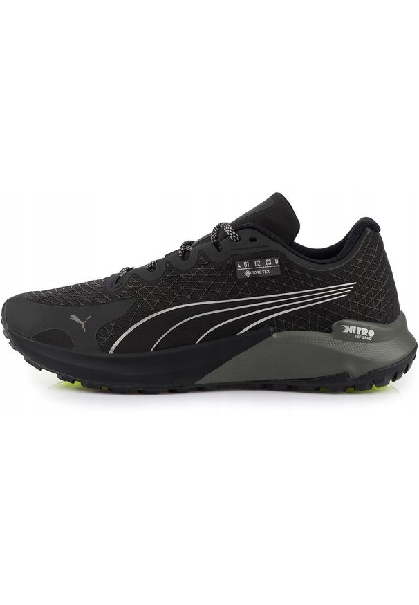 Buty męskie sportowe z membraną Puma Fast-Trac Nitro GTX. Kolor: czarny