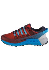 Buty do biegania męskie, Merrell Agility Peak 4. Kolor: czerwony, wielokolorowy