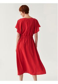 Tatuum Sukienka codzienna Osta T2214.192 Czerwony Regular Fit. Okazja: na co dzień. Kolor: czerwony. Materiał: wiskoza. Typ sukienki: proste. Styl: casual #5