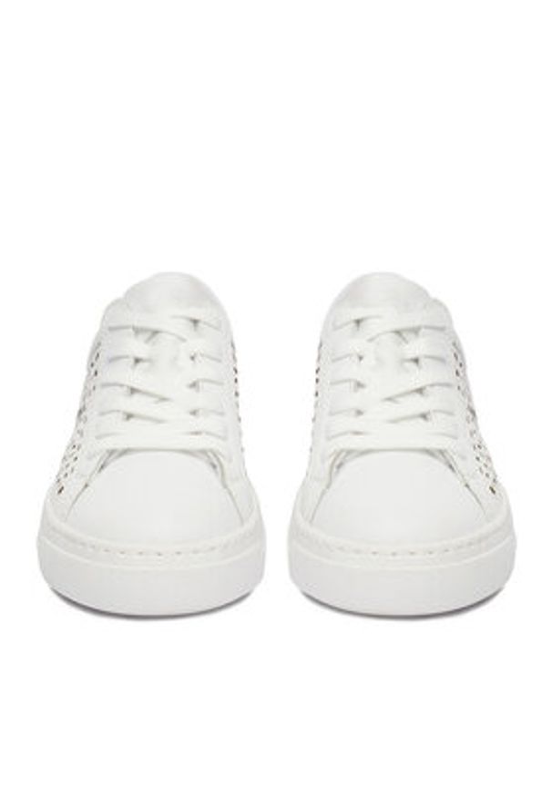 Rieker Sneakersy CEO-L8831-80 Biały. Kolor: biały. Materiał: syntetyk, skóra
