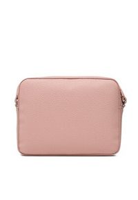 Calvin Klein Torebka Re-Lock Camera Bag With Flap Pbl K60K609397 Różowy. Kolor: różowy. Materiał: skórzane #5