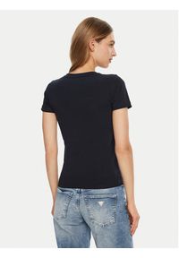 Guess Jeans T-Shirt W5RI52 J1314 Granatowy Slim Fit. Kolor: niebieski. Materiał: bawełna #2