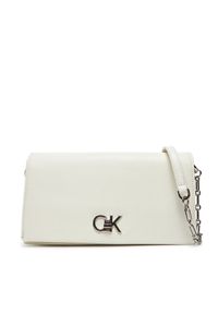 Torebka Calvin Klein. Kolor: biały