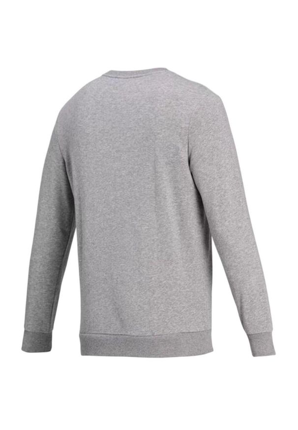 Puma - Męska Bluza Z Dużym Logo ESS. Kolor: szary. Sport: turystyka piesza