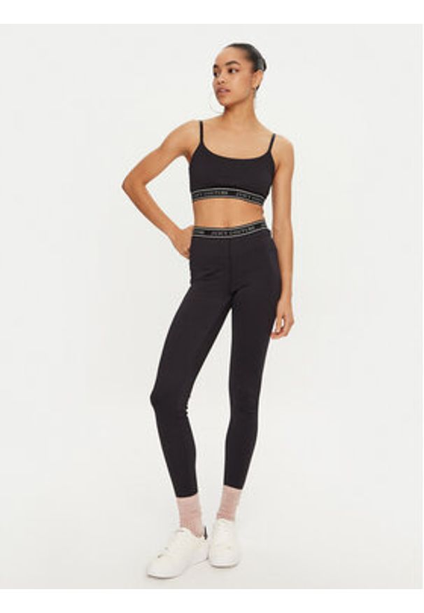 Juicy Couture Biustonosz sportowy JCSNS224412 Czarny. Kolor: czarny. Materiał: syntetyk