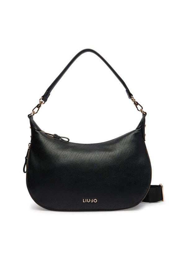 Liu Jo Torebka AA6133 ES026 Czarny. Kolor: czarny. Materiał: skórzane