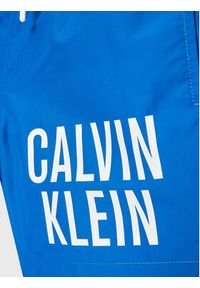 Calvin Klein Swimwear Szorty kąpielowe Medium KV0KV00021 Niebieski Regular Fit. Kolor: niebieski. Materiał: syntetyk #3