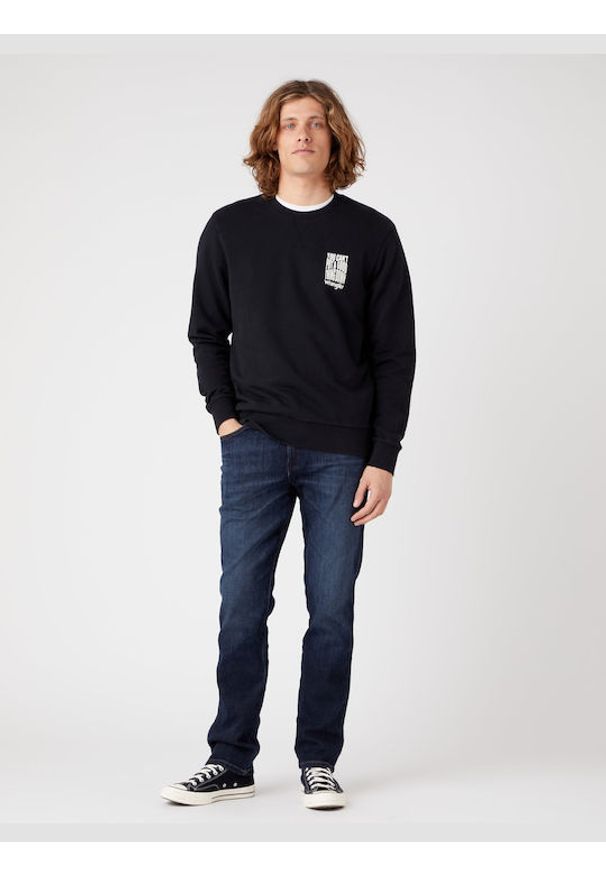 Wrangler - WRANGLER TEXAS SLIM MĘSKIE SPODNIE JEANSOWE ELECTRIC RODEO W12S3521J 112319984