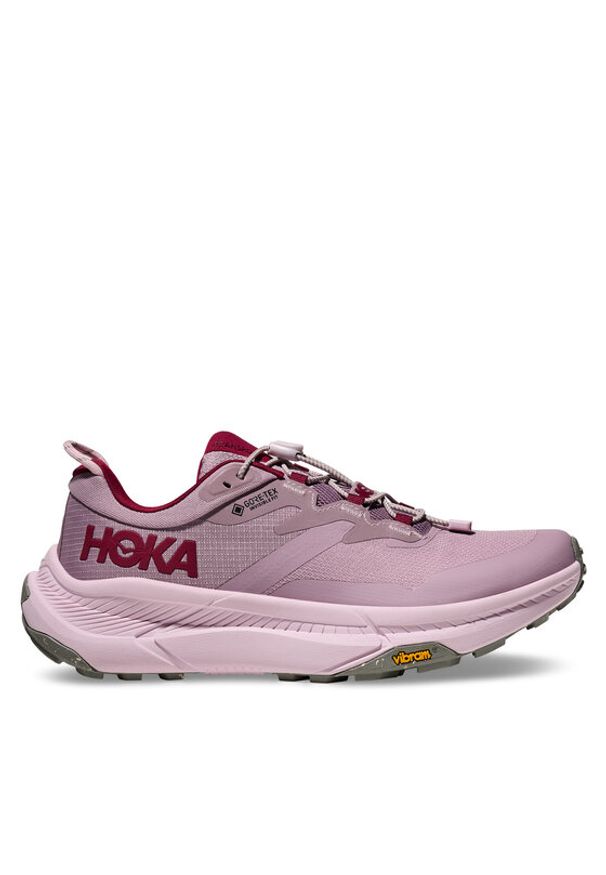 HOKA - Hoka Sneakersy Transport Gtx GORE-TEX 1133958F Różowy. Kolor: różowy. Materiał: materiał. Technologia: Gore-Tex