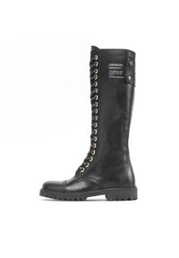 Zadig&Voltaire Kozaki Joe Boot Smooth Cowskin SWCT00101 Czarny. Kolor: czarny. Materiał: skóra #4