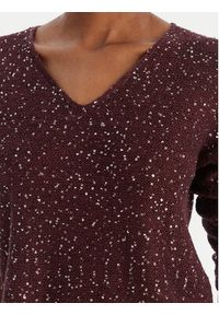 Vero Moda Bluzka Leilani 10318223 Fioletowy Loose Fit. Kolor: fioletowy. Materiał: syntetyk #5