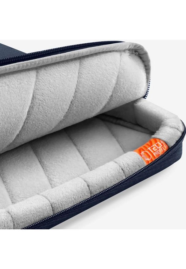 TECH-PROTECT - Torba Tech-Protect Defender Bag Laptop 17 granatowy. Kolor: niebieski. Materiał: materiał. Styl: elegancki, casual