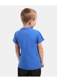 Chłopięcy T-shirt bawełniany Kilpi SALO-JB. Kolor: niebieski. Materiał: bawełna. Sport: turystyka piesza