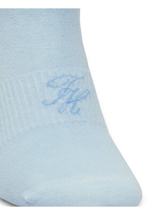 TOMMY HILFIGER - Tommy Hilfiger Skarpety krótkie 701238779 Błękitny. Kolor: niebieski. Materiał: bawełna