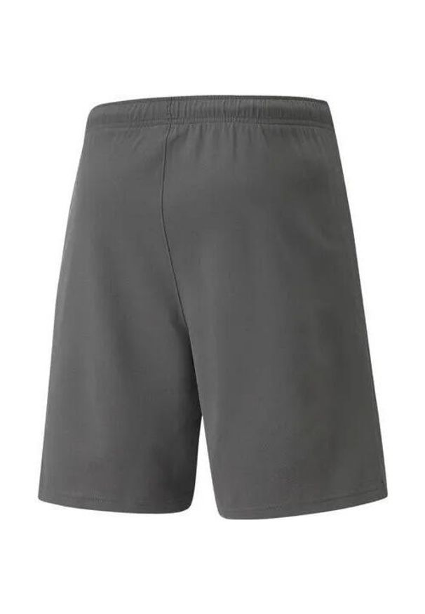 Spodenki piłkarskie męskie Puma teamRISE Short. Kolor: biały, wielokolorowy, szary. Sport: piłka nożna