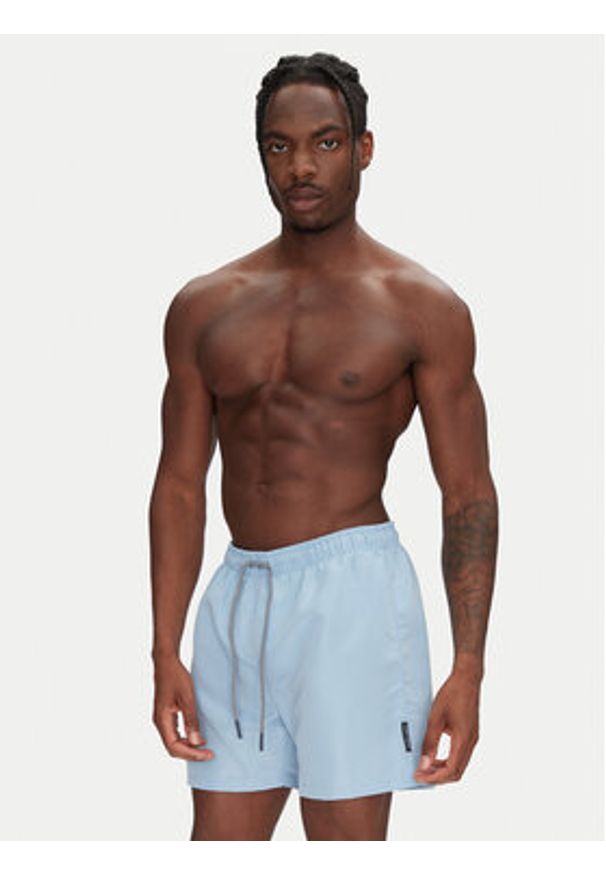 YSABEL MORA - Ysabel Mora Szorty kąpielowe 90379 Błękitny Regular Fit. Kolor: niebieski. Materiał: syntetyk