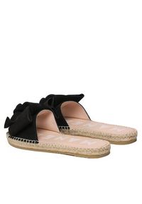 Manebi Espadryle Sandals With Bow K 1.0 J0 Czarny. Kolor: czarny. Materiał: zamsz, skóra #4