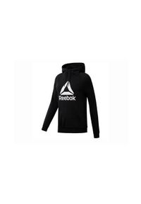 Bluza sportowa damska Reebok Wor Delta Oth. Typ kołnierza: kaptur. Kolor: czarny. Materiał: polar. Sezon: zima #1