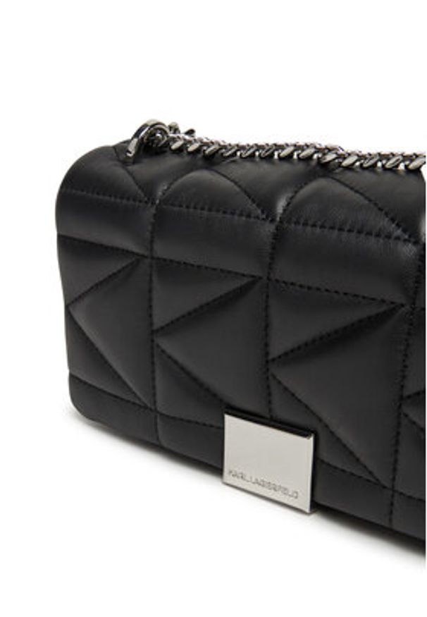 Karl Lagerfeld - KARL LAGERFELD Torebka A1W30435 Czarny. Kolor: czarny. Materiał: skórzane
