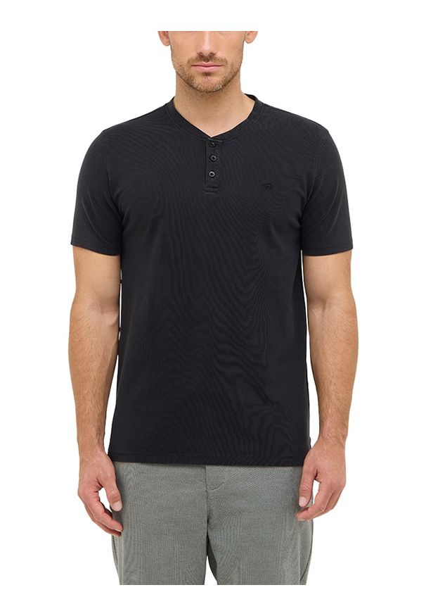 Męski T-Shirt Mustang Style Austin Jet Black 1016862 4188