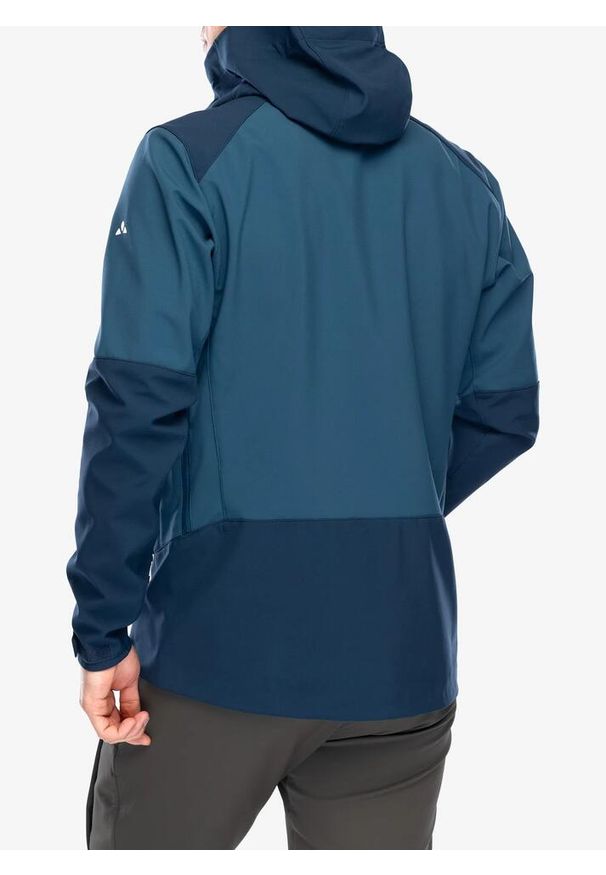 Kurtka softshell męska Vaude Roccia Softshell Jacket II. Kolor: zielony. Materiał: softshell