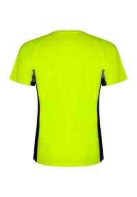 ROLY - Dziecięca Koszulka Sportowa Z Krótkim Rękawem Shanghai. Kolor: czarny, zielony, wielokolorowy. Długość rękawa: krótki rękaw. Długość: krótkie. Sport: turystyka piesza