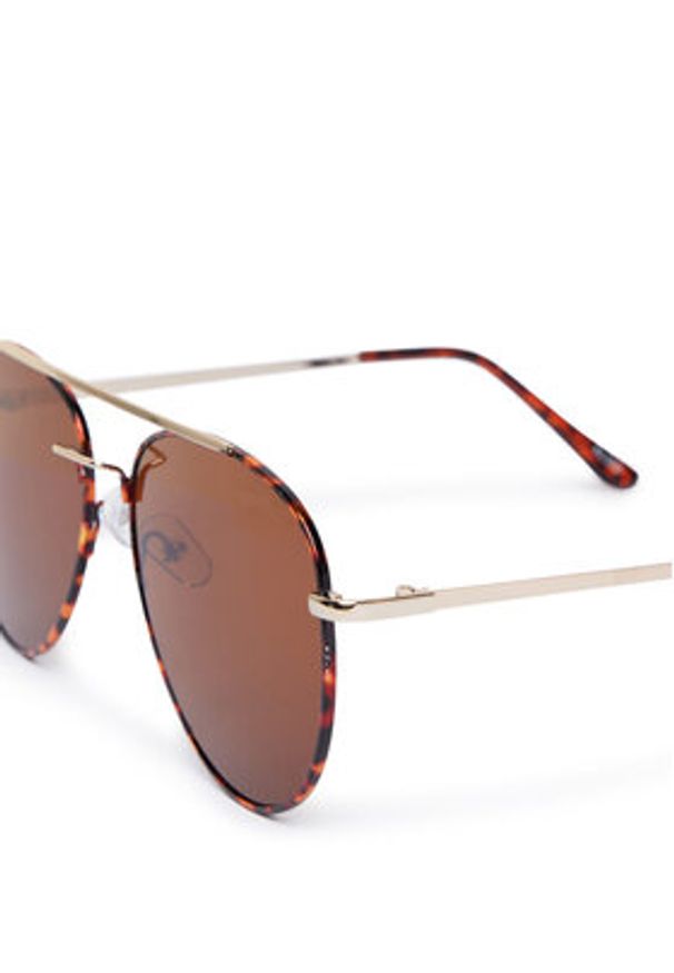 Aldo Okulary przeciwsłoneczne Laromaw 13935483 Brązowy. Kolor: brązowy