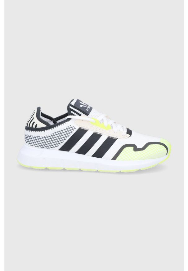 adidas Originals Buty SWIFT RUN X kolor biały. Nosek buta: okrągły. Zapięcie: sznurówki. Kolor: biały. Sport: bieganie