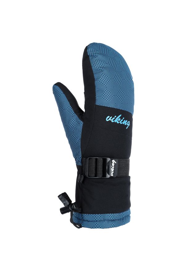 Rękawice damskie narciarskie Viking Tanuka Mitten. Kolor: niebieski. Sezon: zima. Sport: narciarstwo