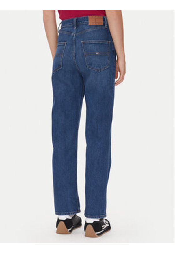 Tommy Jeans Jeansy Layla Hr Slim Str Bi0152 Co DW0DW20054 Granatowy Regular Fit. Kolor: niebieski