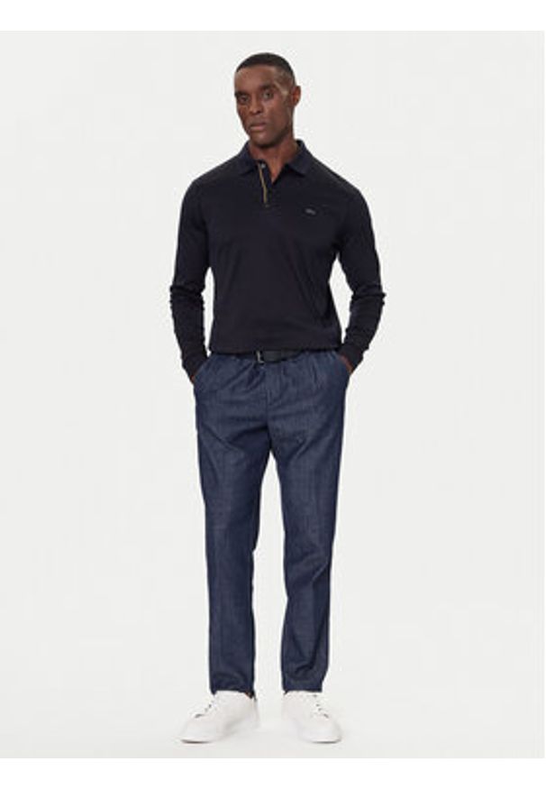 PAUL & SHARK - Paul&Shark Polo 15311727 Granatowy Regular Fit. Typ kołnierza: polo. Kolor: niebieski. Materiał: bawełna