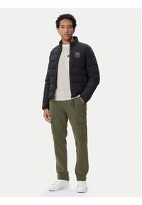 Aeronautica Militare Kurtka przejściowa 252AB3022UCT04214 Czarny Regular Fit. Kolor: czarny. Materiał: syntetyk