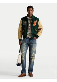 Polo Ralph Lauren Kurtka bomber 710977858001 Zielony Regular Fit. Typ kołnierza: polo. Kolor: zielony. Materiał: syntetyk #3