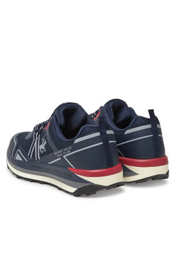 Beverly Hills Polo Club Sneakersy VSS25-B006 Granatowy. Kolor: niebieski. Materiał: materiał