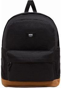 Vans Plecak szkolny Vans Miejski Old Skool Sport czarny 22L. Kolor: czarny. Styl: sportowy