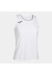 Joma - Koszulka do tenisa bez rękawów damska MONTREAL TANK TOP. Kolor: biały. Długość rękawa: bez rękawów. Sport: tenis