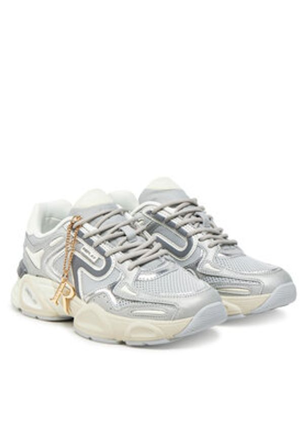 Replay - REPLAY Sneakersy GWS9N .000.C0009T Srebrny. Kolor: srebrny. Materiał: skóra