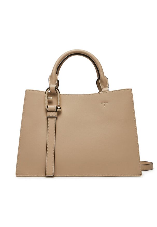 Furla Torebka Nuvola Medium WB01336-BX2045-8E000 Beżowy. Kolor: beżowy. Materiał: skórzane