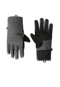 Rękawiczki The North Face Apex Insulated Etip 0A7RHGDYZ1 - szare. Kolor: szary. Materiał: polar, tkanina, materiał. Wzór: nadruk. Sezon: zima, jesień