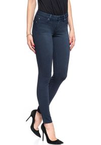 Lee - SPODNIE DAMSKIE LEE SCARLETT BLUE BLACK WAVE L506ELKZ 112111176 #9