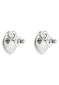 Guess Kolczyki JUBE05 218JW Srebrny. Materiał: metalowe. Kolor: srebrny #2